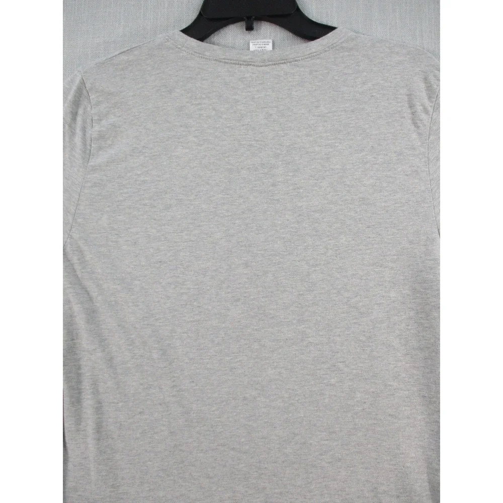 Calvin Klein Sleepwear Womens Large Gray Logo Short Sleeve T-Shirt Lounge top
